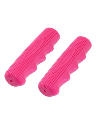Grips 7/8 long 115mm Kraton Rubber 212 Pink.
